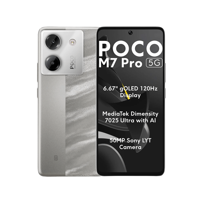 گوشی موبایل شیائومی مدل POCO-M7-PRO-5G با ظرفیت 256 گیگابایت و رم 12 گیگابایت