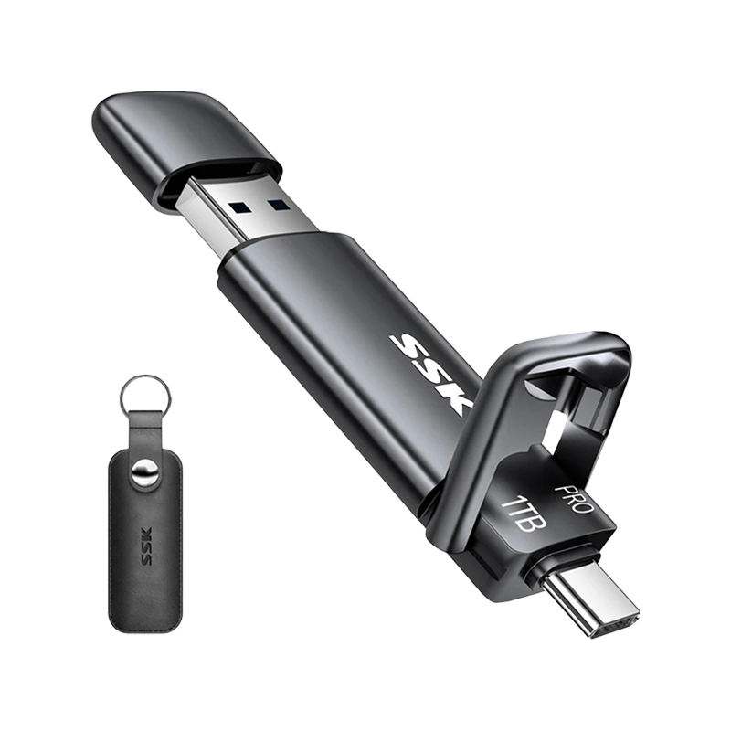 فلش مموری اس اس کا مدل SD301 PRO SSD FLASH DRIVE USB3.2 GEN2 ظرفیت 1 ترابایت