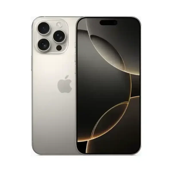 گوشی موبایل اپل مدل iPhone 16 Pro Max ZAA با ظرفیت 256GB و رم 8GB natural titanium