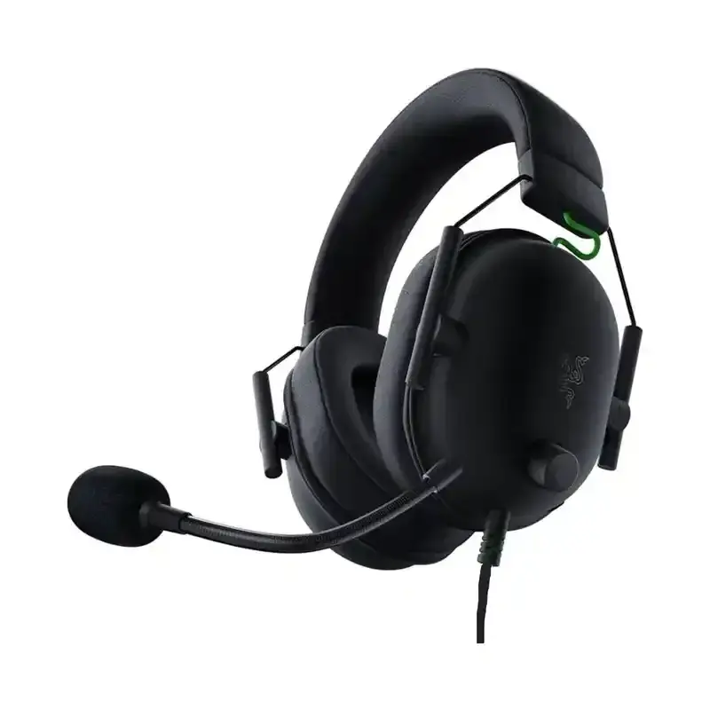 هدست گیمینگ باسیم ریزر مدل Blackshark V2 + USB SoundCard