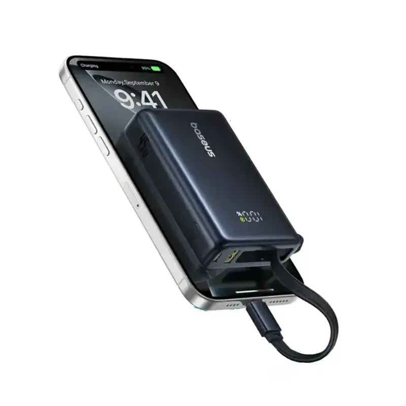 پاوربانک باسئوس مدل PicoGo 45W ظرفیت 10000 میلی آمپر ساعت