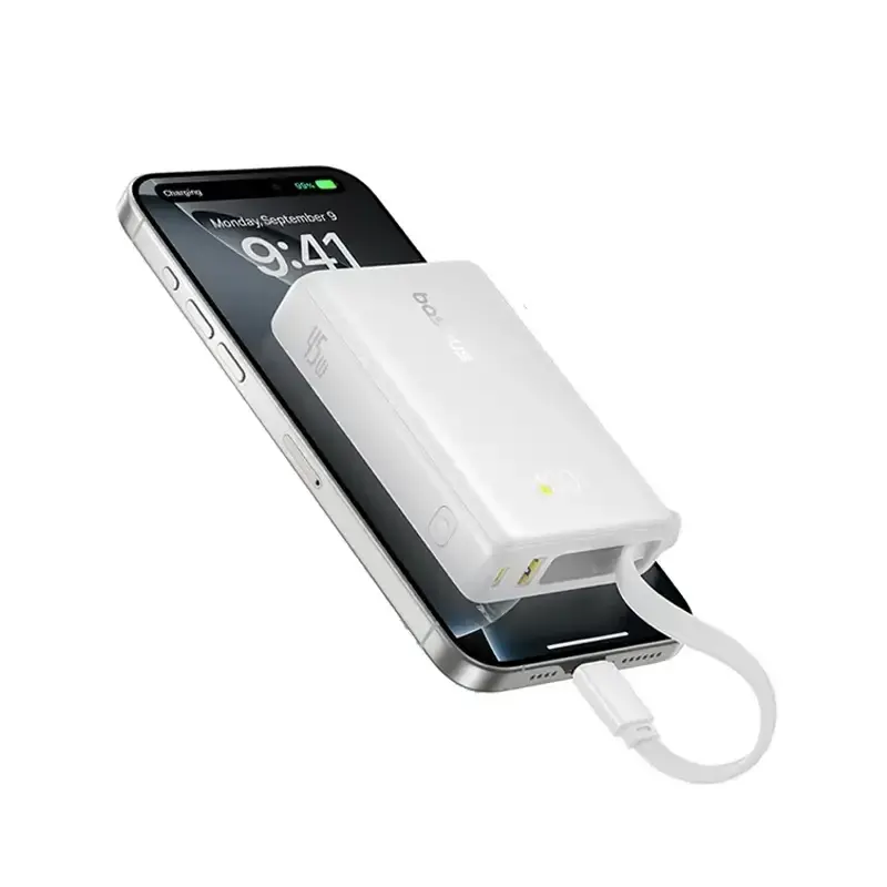 پاوربانک باسئوس مدل PicoGo 45W ظرفیت 10000 میلی آمپر ساعت