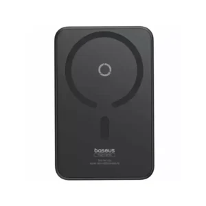 پاور بانک بی سیم مگنتی باسئوس مدل Magnetic Wireless 20w با ظرفیت 5000 میلی‌آمپر ساعت
