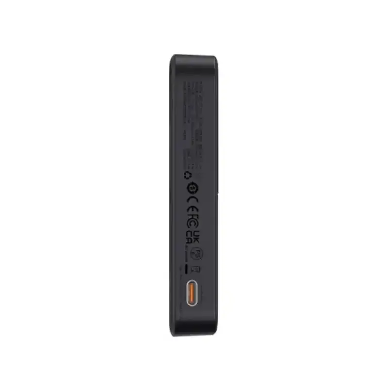 پاور بانک بی سیم مگنتی باسئوس مدل Magnetic Wireless 20w با ظرفیت 5000 میلی‌آمپر ساعت
