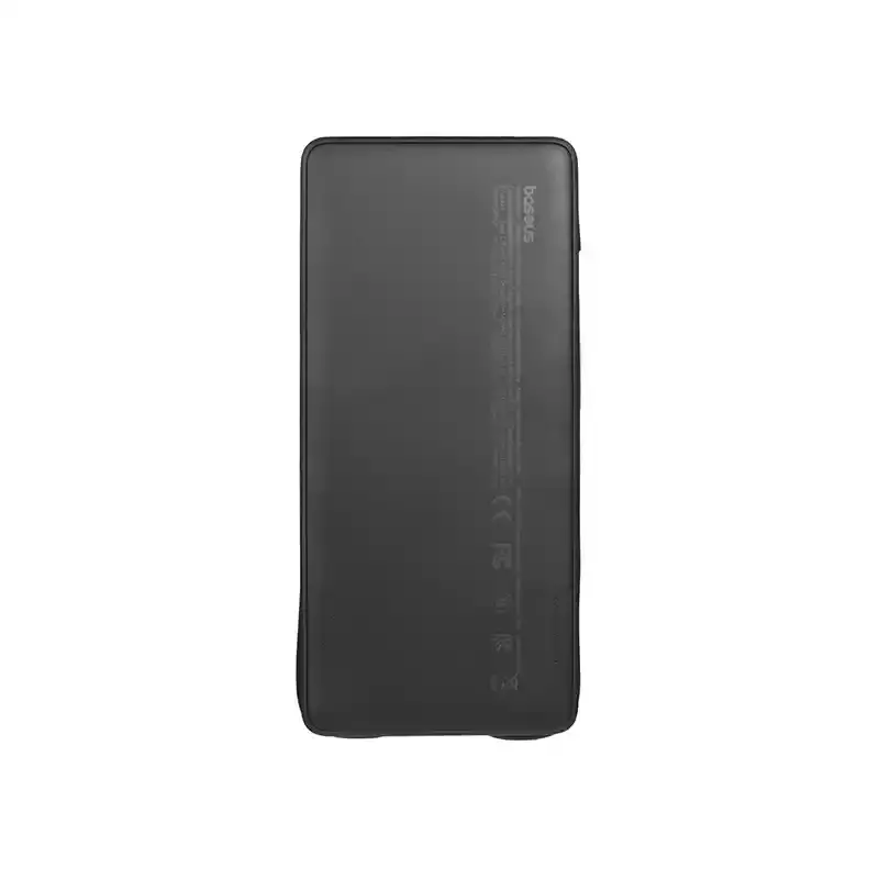 پاوربانک باسئوس مدل Airpow Lite Dual Cable 22.5w با ظرفیت 10000 میلی‌آمپرساعت