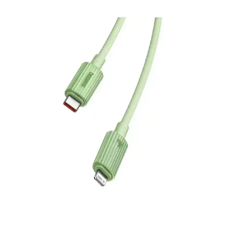 کابل شارژ Type-C to iP باسئوس مدل Habitat Series با طول 1متر 20 وات