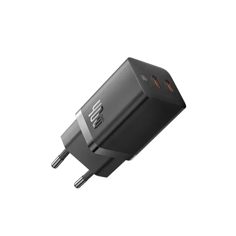 شارژر دیواری باسئوس مدل GaN5 Pro Fast Charger-CCGP180101 با توان 40 وات
