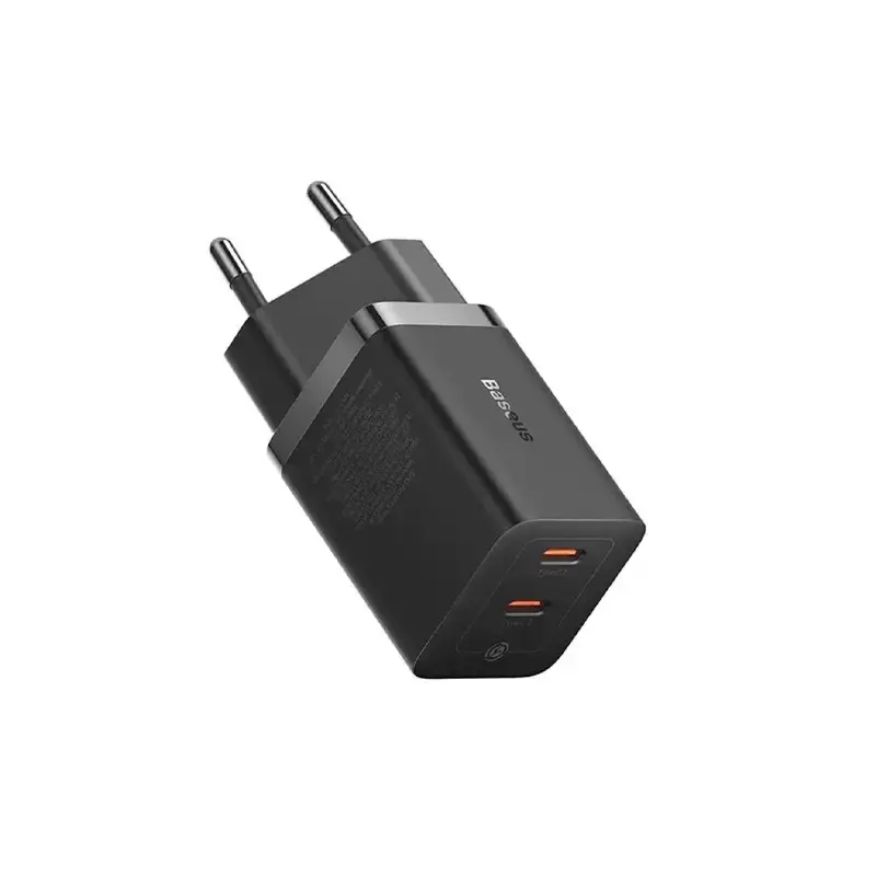 شارژر دیواری باسئوس مدل GaN5 Pro Fast Charger-CCGP180101 با توان 40 وات