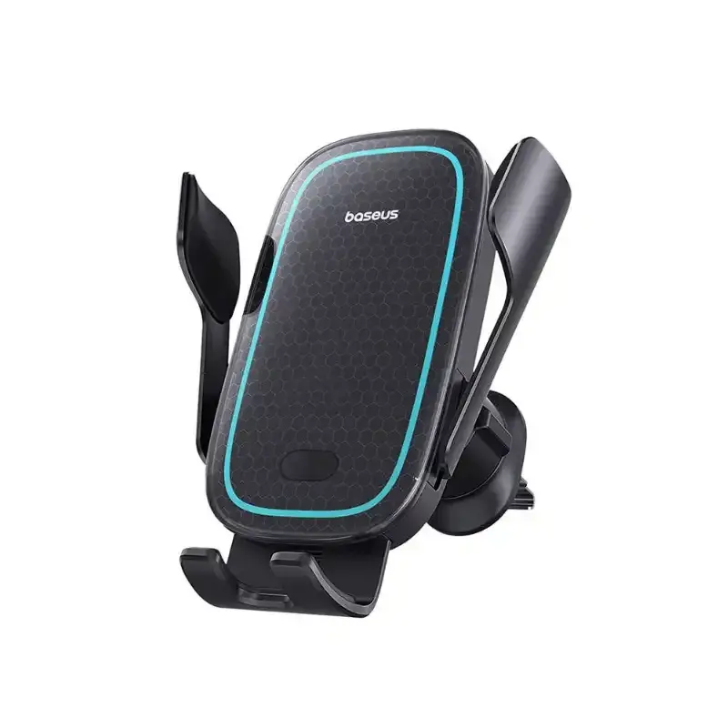 پایه نگهدارنده و شارژر وایرلس مگنتی باسئوس مدل Baseus Milky Way Pro 15W
