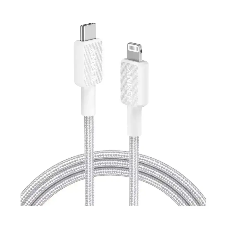 کابل شارژ  انکر مدل Anker 322 USB-C to Lightning A81B5 با طول 90 سانتی‌متر