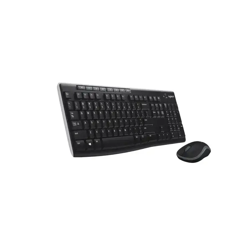 کیبورد بی‌سیم لاجیتک مدل Mk270 به همراه ماوس