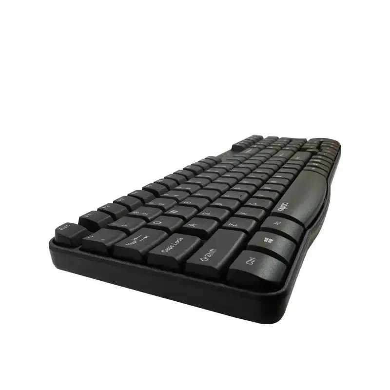 کیبورد باسیم رپو مدل Rapoo X120 به همراه ماوس