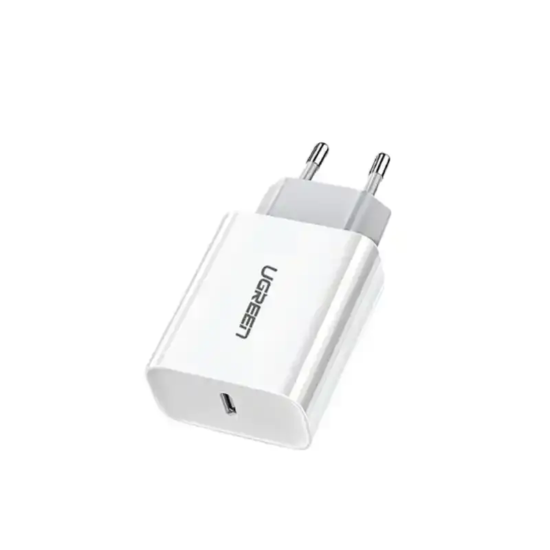 شارژر دیواری یوگرین مدل CD137 با توان 20 وات (به همراه کابل)