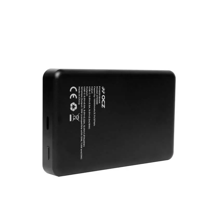 پاوربانک بی‌سیم OCZ همراه کابل Type-C to Type-C/آداپتور شارژر 30 وات