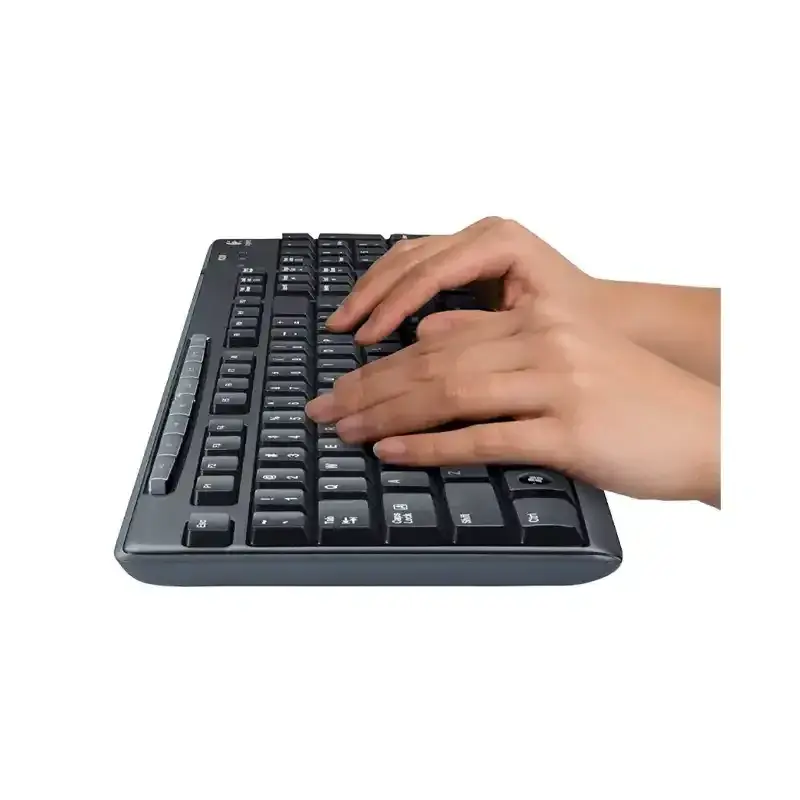 کیبورد با سیم لاجیتک مدل Mk200 Media به همراه ماوس
