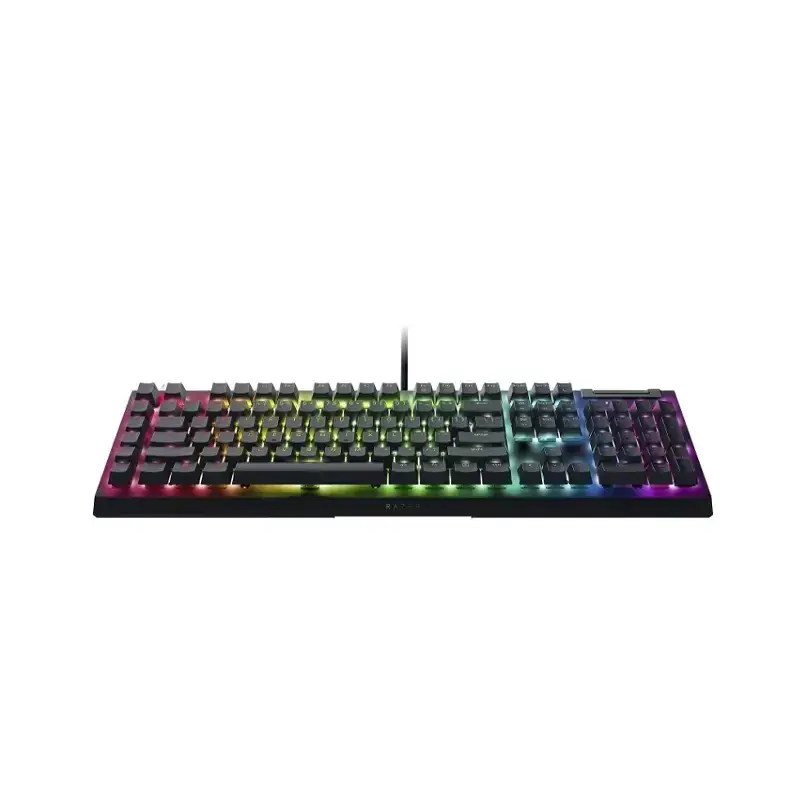 کیبورد گیمینگ ریزر مدل Blackwidow V4X Green Switch
