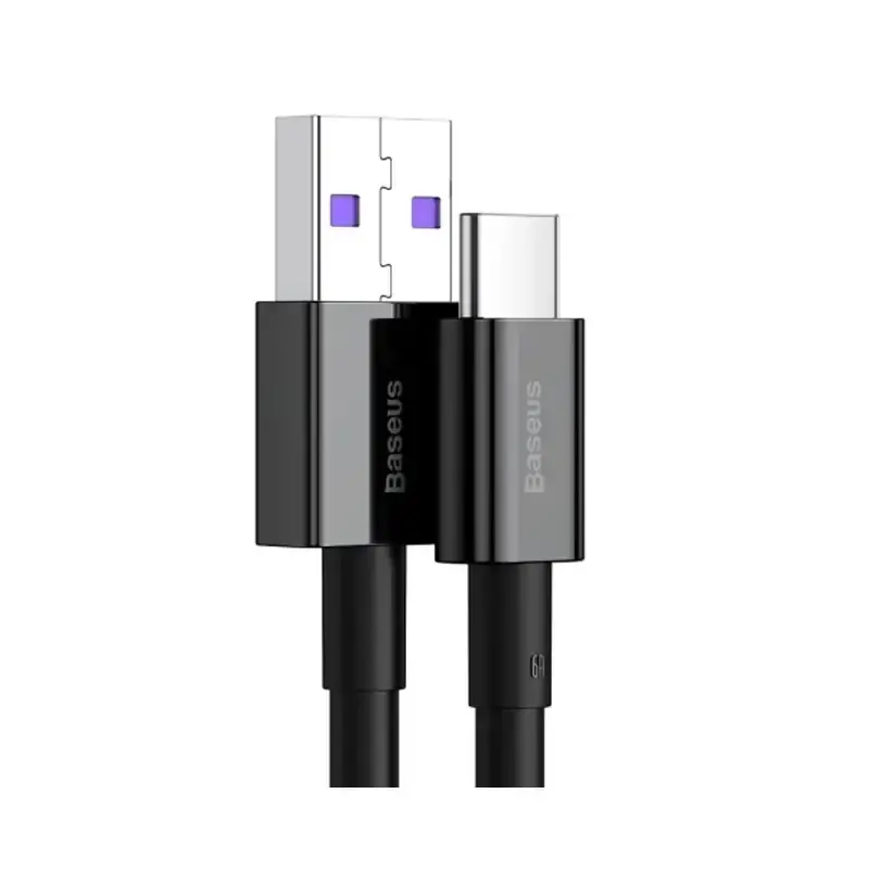 کابل شارژ و انتقال داده باسئوس مدل Baseus Superior Fast Charging Cable USB-A To USB-C 66W
