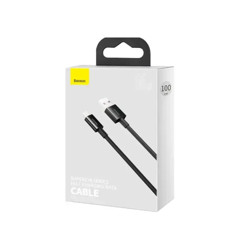 کابل شارژ و انتقال داده باسئوس مدل Baseus Superior Fast Charging Cable USB-A To USB-C 66W