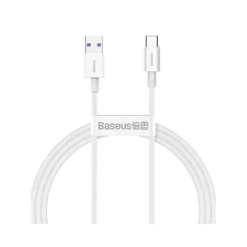 کابل شارژ و انتقال داده باسئوس مدل Baseus Superior Fast Charging Cable USB-A To USB-C 66W