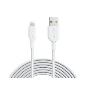 کابل شارژ انکر مدل PowerLine III USB-A To Lightening-A8812 با طول 90 سانتی‌متر