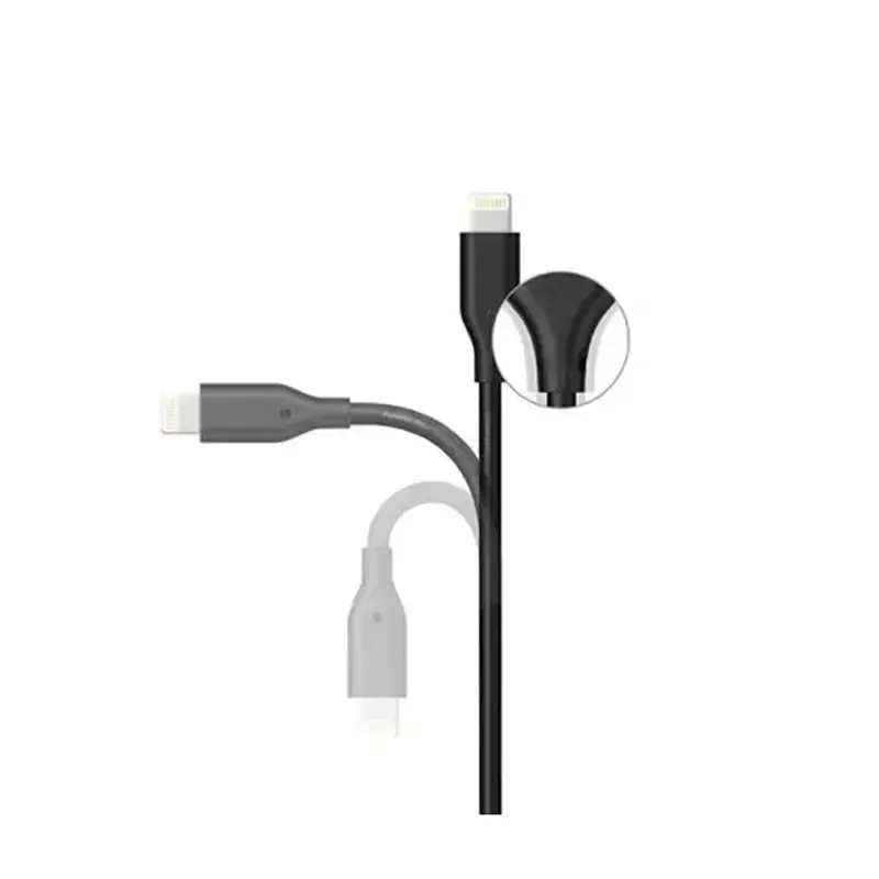 کابل شارژ انکر مدل PowerLine III USB-A To Lightening-A8812 با طول 90 سانتی‌متر