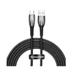کابل شارژ USB to Type-C باسئوس مدل Glimmer Series با طول 2 متر 100 وات