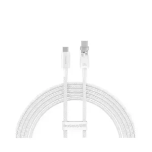 کابل شارژ Type-C to Type-C باسئوس مدل Explorer Series Smart Temperature Control با طول 1 متر 100 وات