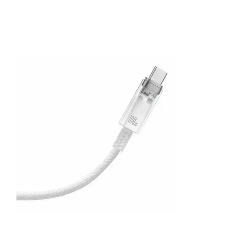 کابل شارژ Type-C to Type-C باسئوس مدل Explorer Series Smart Temperature Control با طول 1 متر 100 وات