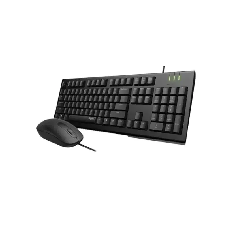 کیبورد باسیم رپو مدل Rapoo X120 Pro به همراه ماوس