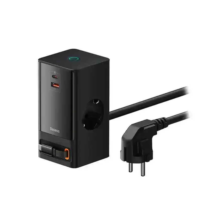 شارژر رومیزی باسئوس مدل Power Combo PSLR000301 با توان 65 وات