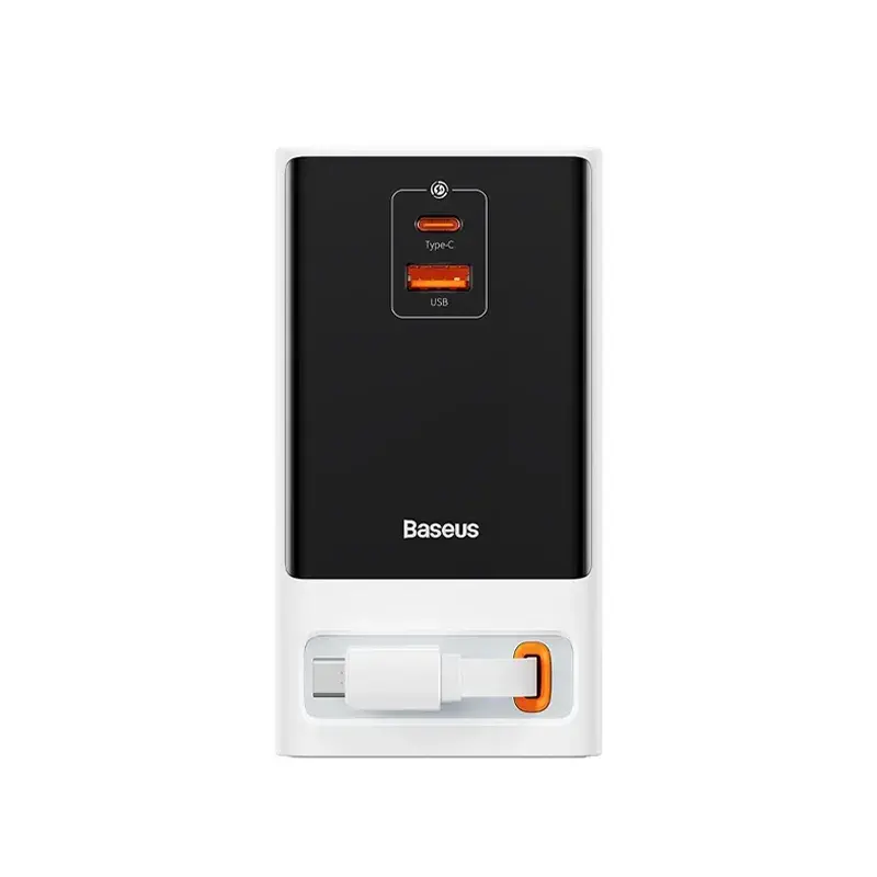 شارژر رومیزی باسئوس مدل Power Combo PSLR000301 با توان 65 وات