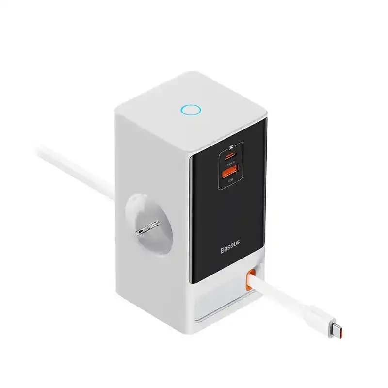 شارژر رومیزی باسئوس مدل Power Combo PSLR000301 با توان 65 وات