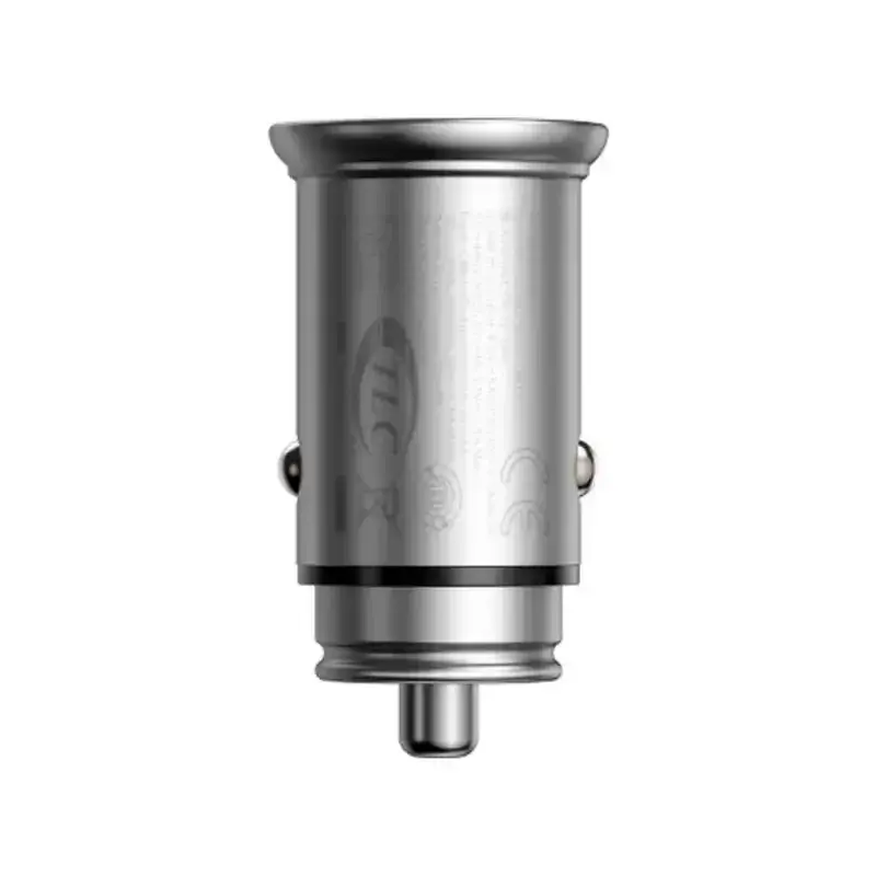 شارژر فندکی باسئوس مدل Square Metal PPS CCALL-YS01 Circular با توان 30 وات