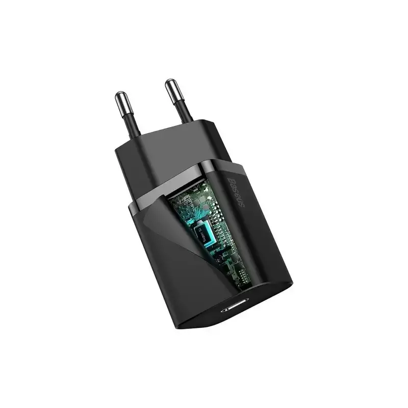 شارژر دیواری باسئوس مدل Super Si Quick Charger CCSUP-B01 با توان 20 وات