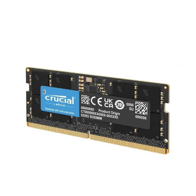 رم لپ‌تاپ DDR5-5600 کروشیال مدل SO-DIMM CL46 CT16 ظرفیت 16 گیگابایت