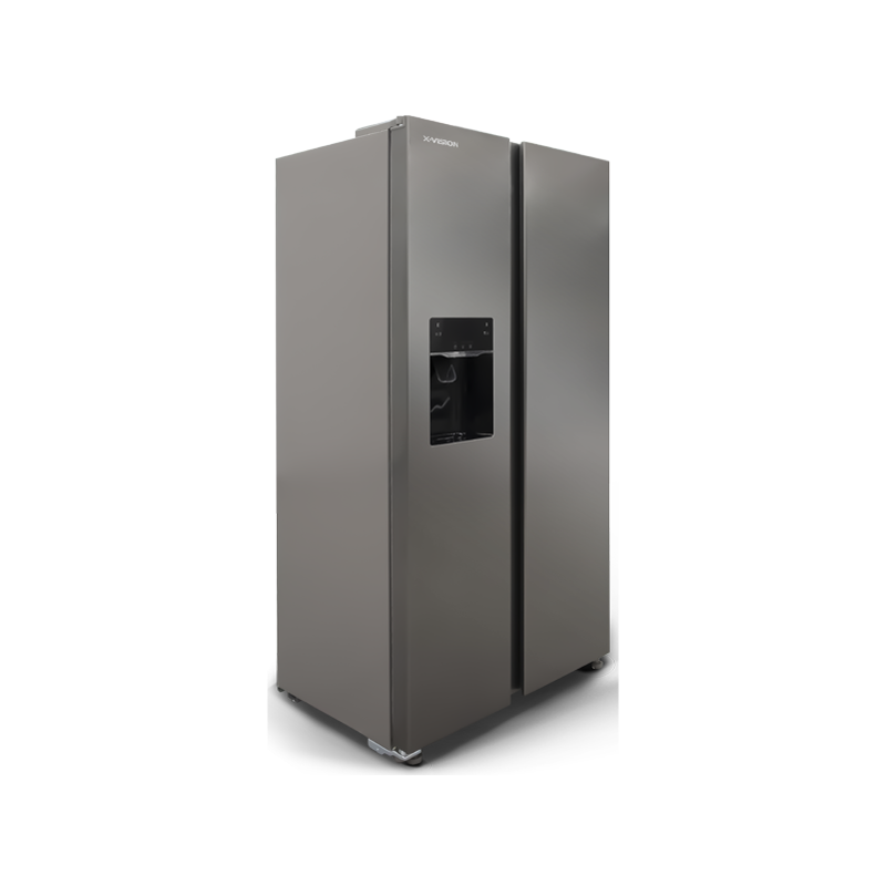 یخچال فریزر سایدبای‌ساید ایکس ویژن 2درب اینورتر یخساز مدل HS600