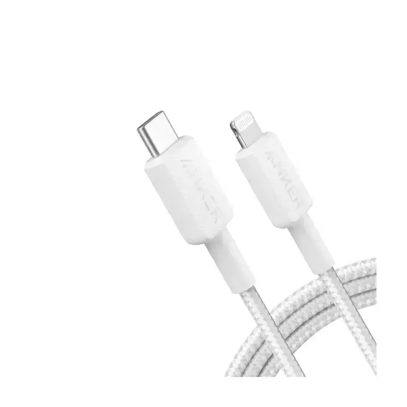 کابل شارژ انکر مدل Anker 322 USB-C to Lightning A81B6 با طول 180 سانتی‌متر