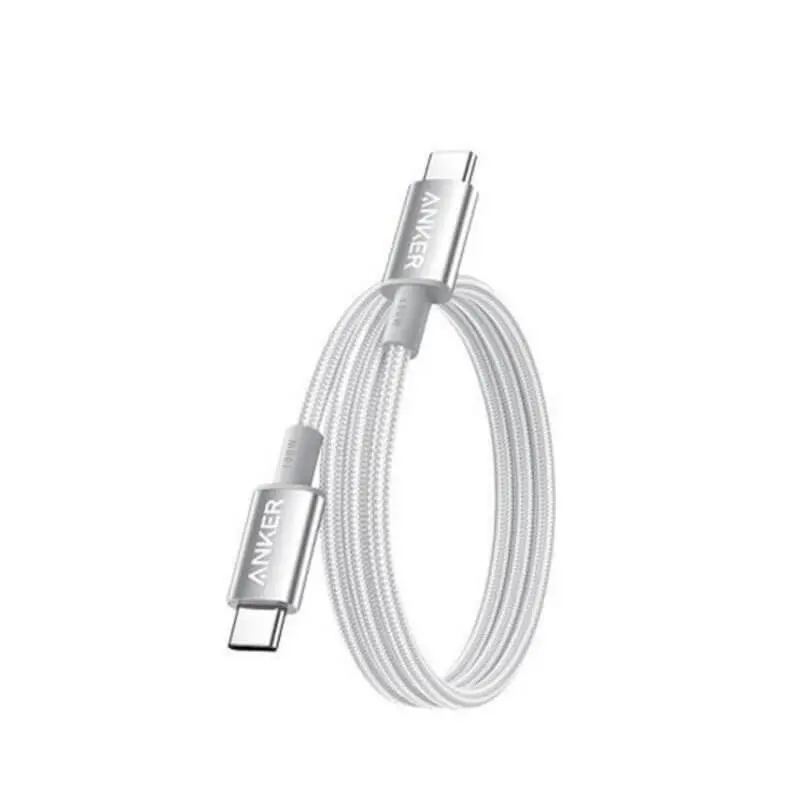 کابل شارژ USB-C to USB-C انکر مدل Zolo A8060 طول 180 سانتی متر توان 240 وات