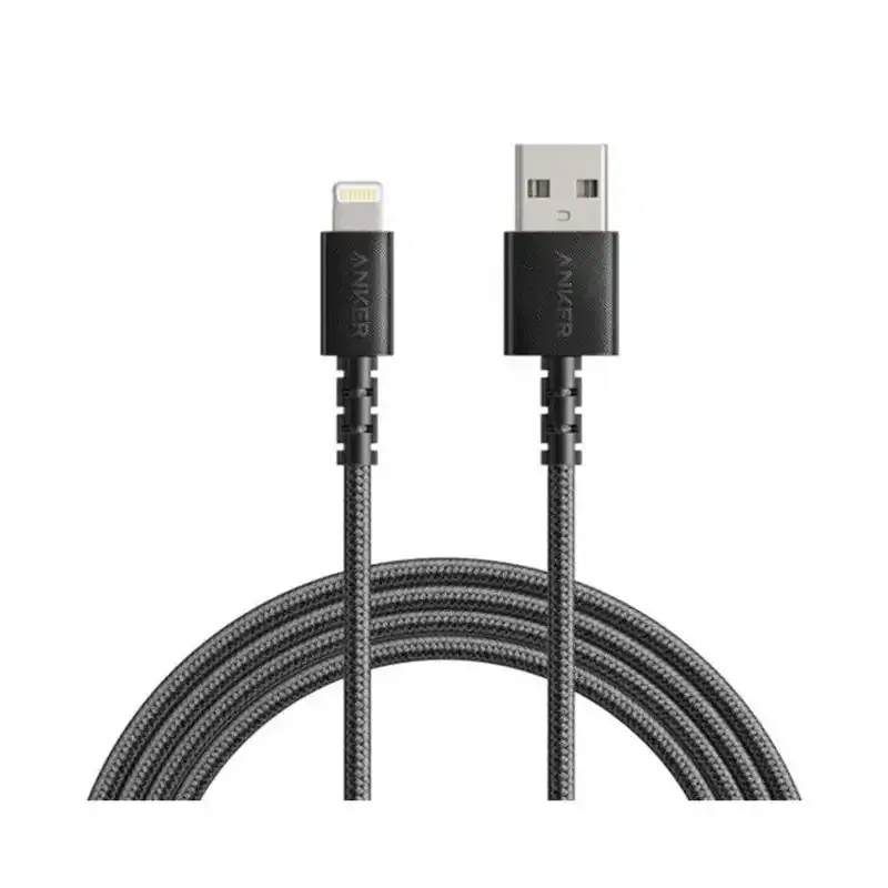 کابل شارژ  USB-A to Lightning انکر مدل PowerLine Select Plus A8012 با طول 90 سانتی‌متر