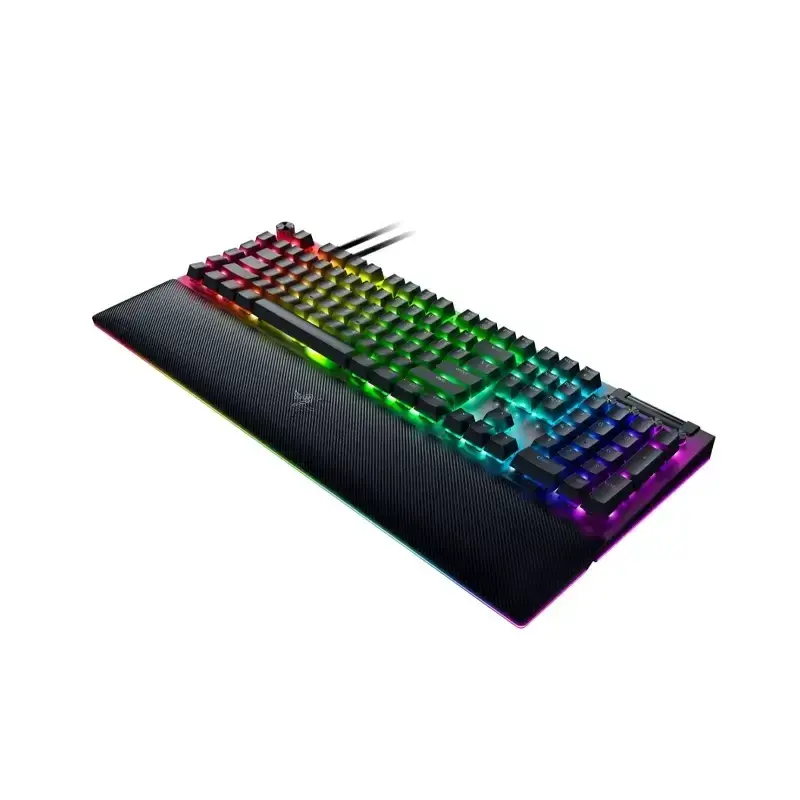 کیبورد گیمینگ ریزر مدل Blackwidow V4 pro Green Switches