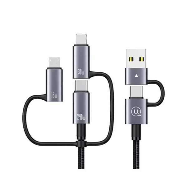کابل شارژ 6in1 یوسمز مدل US-SJ738 با طول 2 متر