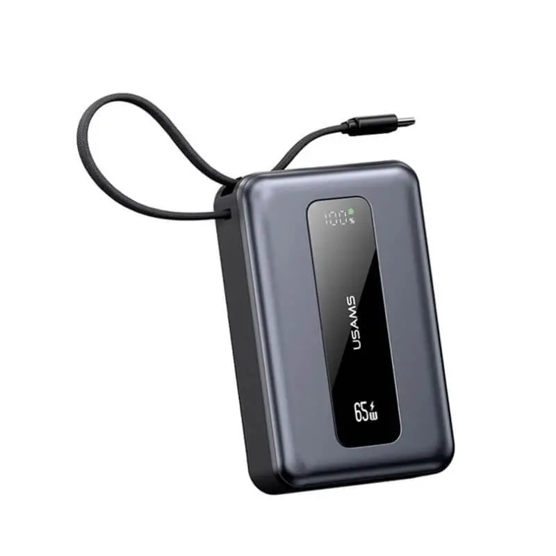 پاوربانک یوسمز مدل US-CD243 ظرفیت 20000 میلی‌آمپر‌ ساعت با توان 65 وات