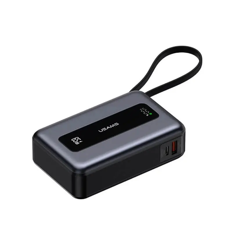 پاوربانک یوسمز مدل US-CD243 ظرفیت 20000 میلی‌آمپر‌ ساعت با توان 65 وات