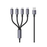 کابل شارژ 4in1 یوسمز مدل US-SJ739 با طول 1.2 متر