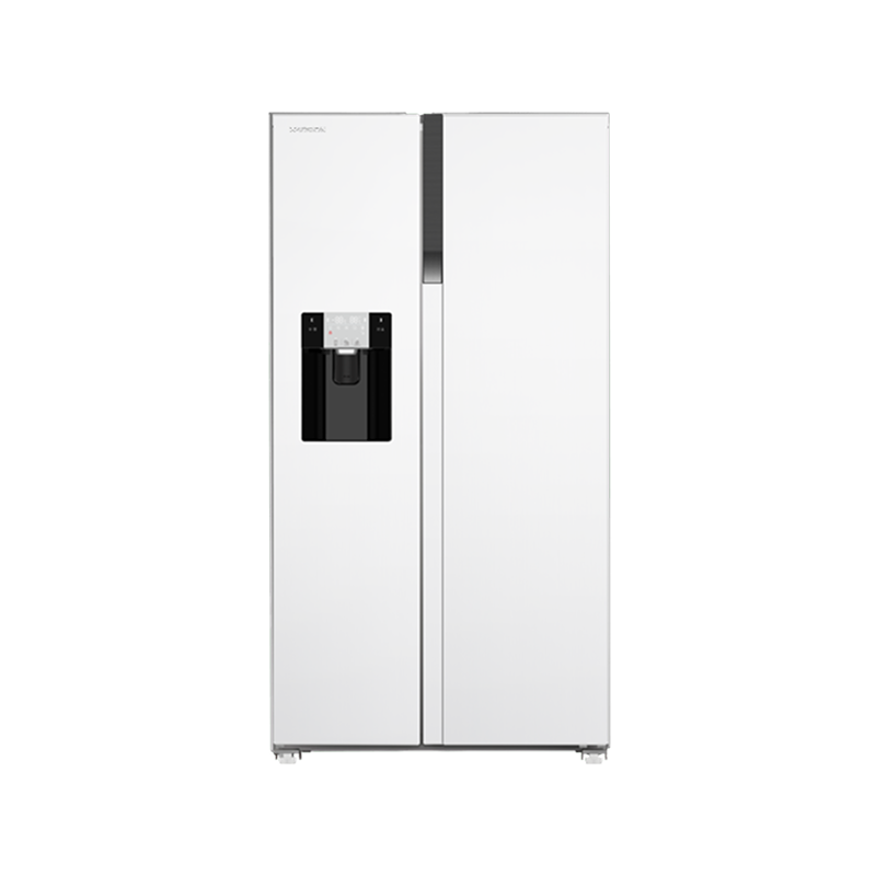 یخچال فریزر سایدبای‌ساید ایکس ویژن 2درب اینورتر یخساز مدل HS600