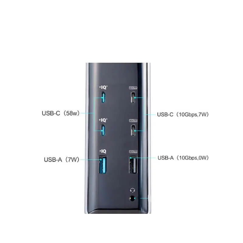 هاب شارژر 14 پورت انکر مدل Prime Docking Station-A83B6 با توان 160 وات