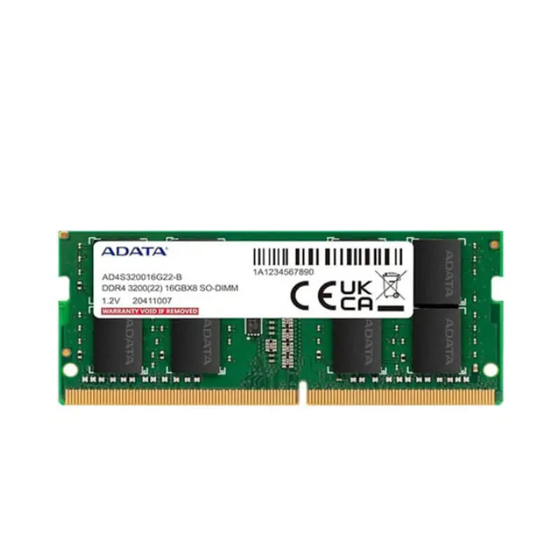 رم لپ تاپ DDR4 -3200 ای دیتا مدل  SO-DIMM-CL22 ظرفیت 16 گیگابایت