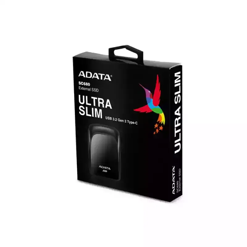 هارد اکسترنال ای دیتا مدل SSD SC680 Ultra Slim ظرفیت 240 گیگابایت