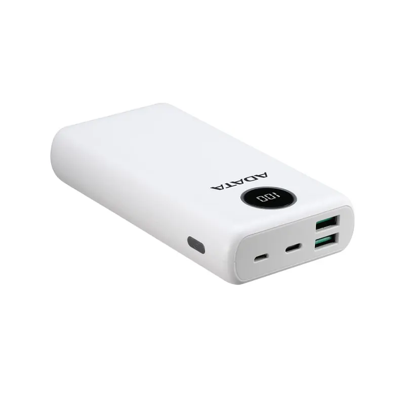 پاوربانک ای دیتا مدل  p20000qcd ظرفیت 20000 میلی‌آمپرساعت