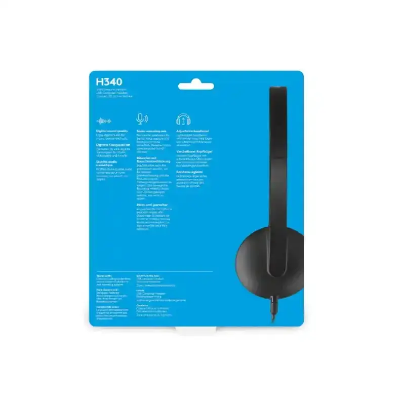 هدفون باسیم  لاجیتک مدل Logitech H340